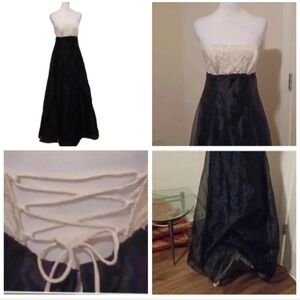 🌺Gorgeous  black and light beige dress